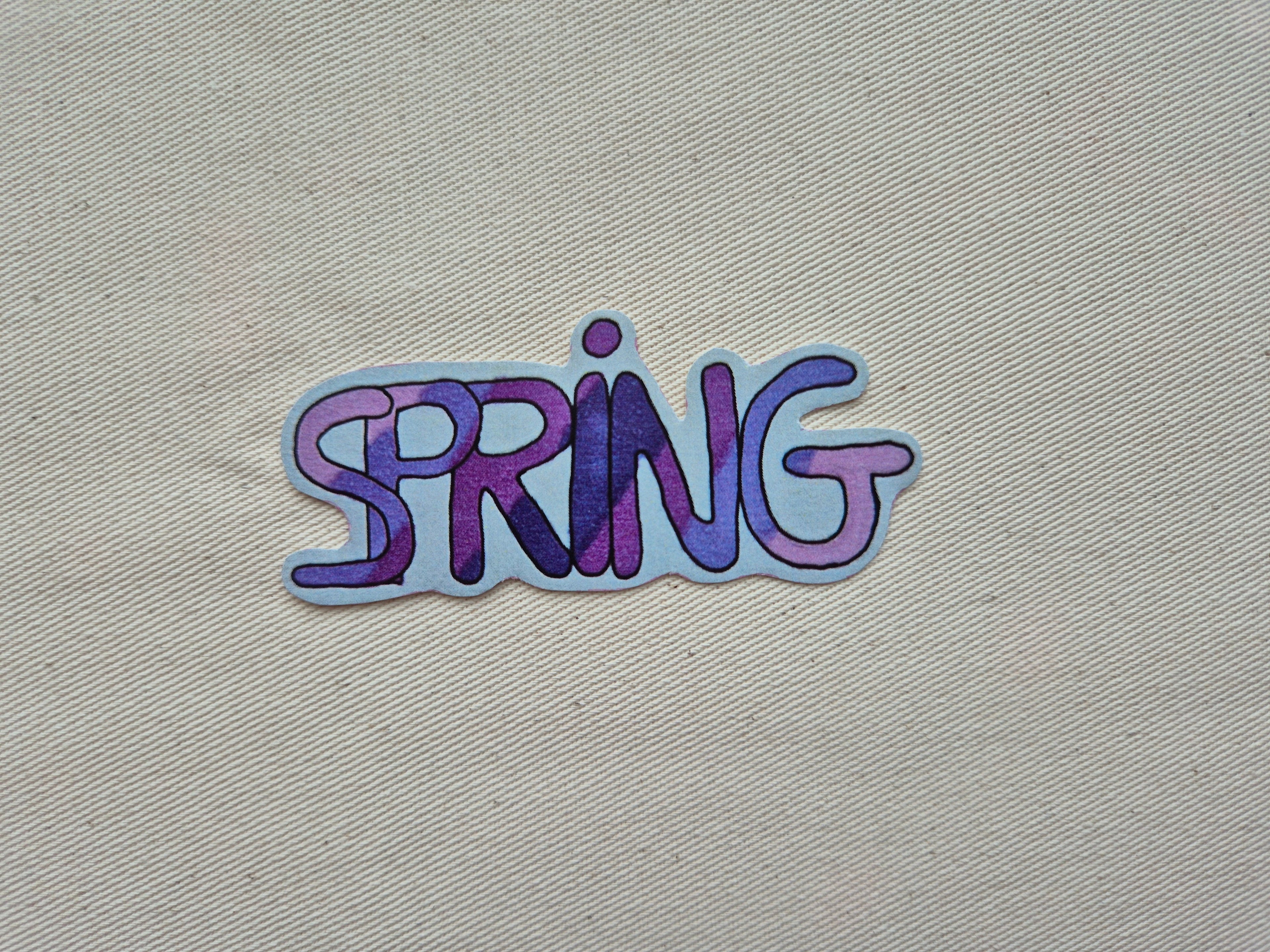 Autocollant - spring