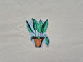 Autocollant - pot de fleur