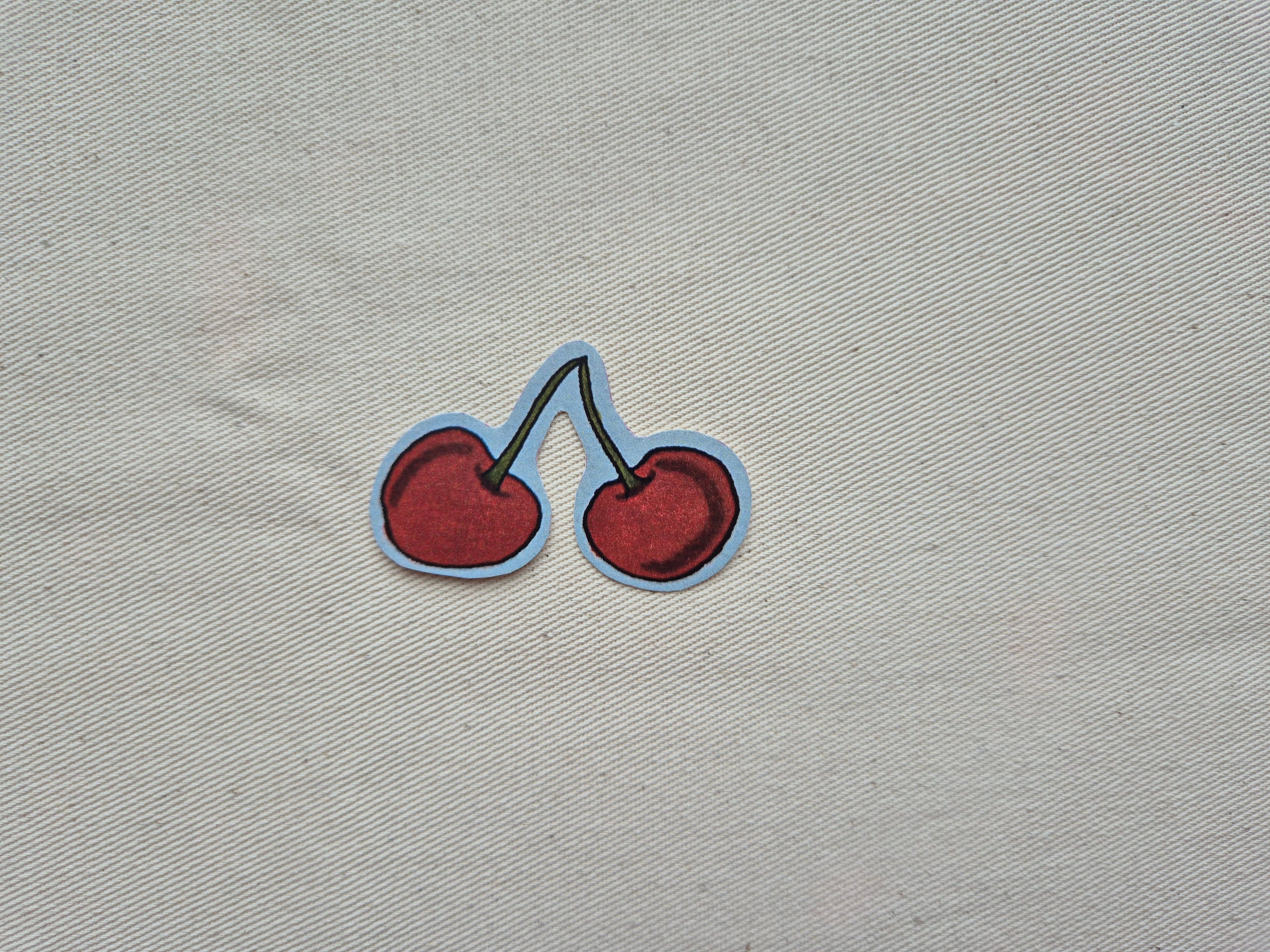 Autocollant - cerises