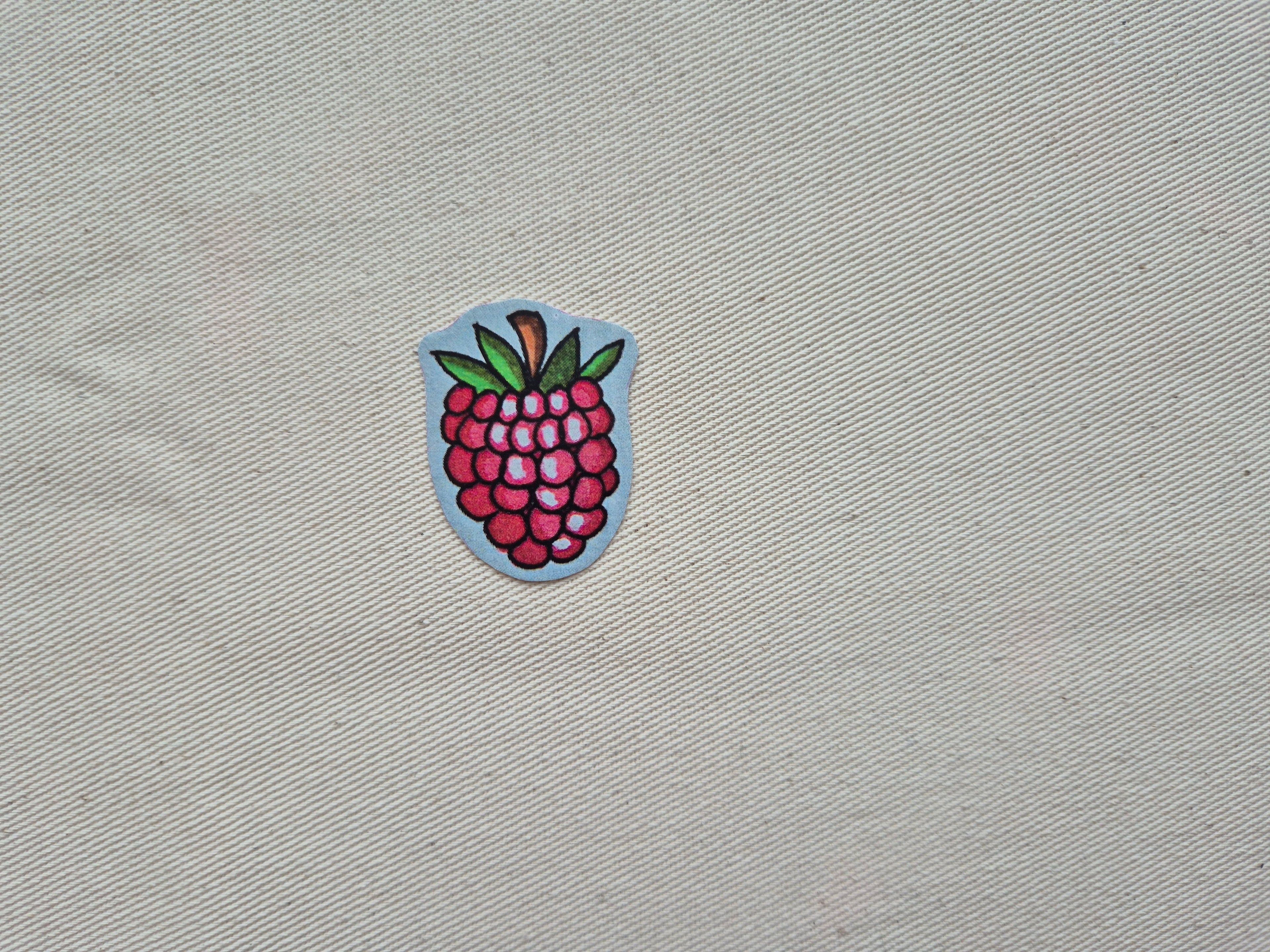 Auto-collant - framboise