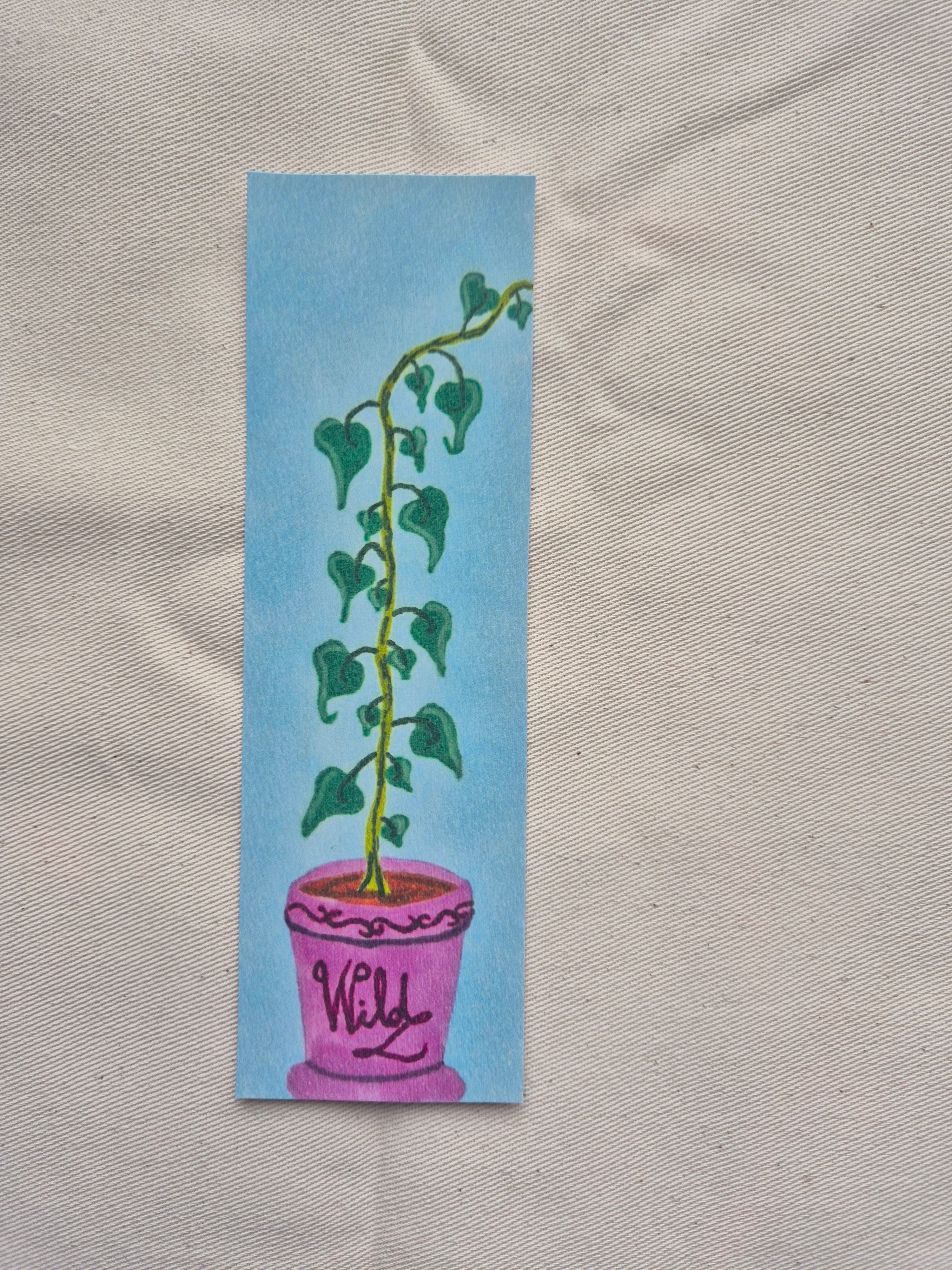 Marque-pages - plante d'intérieur